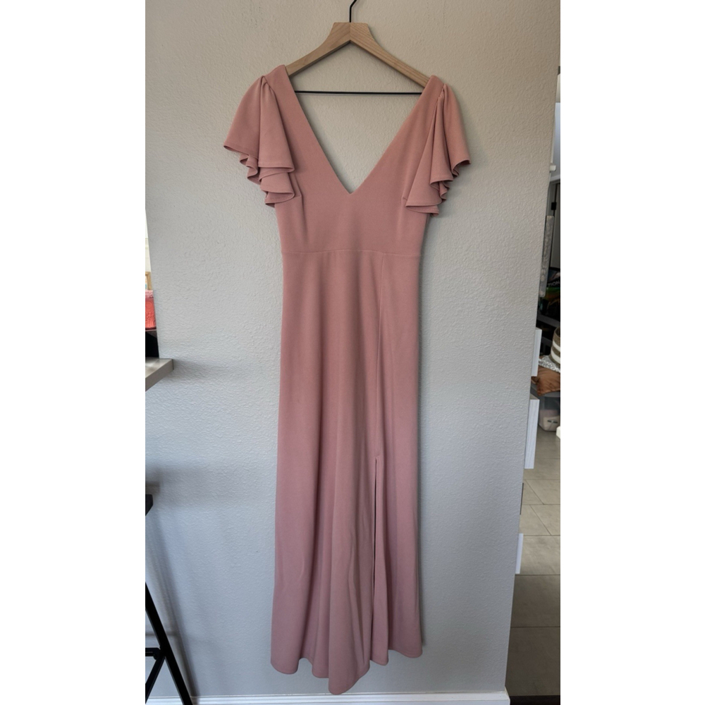 Birdy Grey Hannah Dress Light Pink Wedding Guest Dance homecoming whimsical